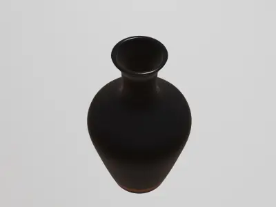 flower vase Free 3D model 2