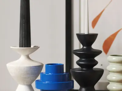 Decor Set 002 3D model