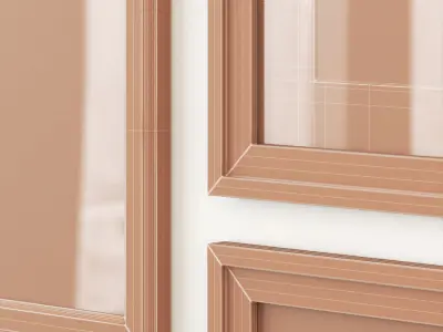 Gallery Wall 140 3D model