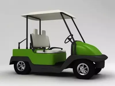 GOLF CAR 3D model