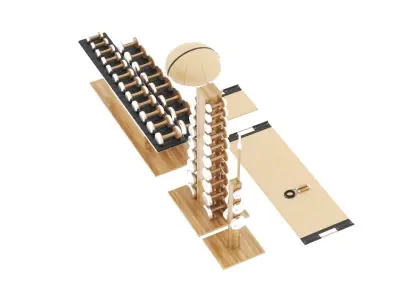 Luxury Fitness Equipment 3D model