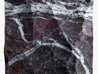 192-RockPanel marble wall art 3D model