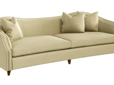 Caracole Seams To Me Sofa - UPH-SOFFUL-49A 3D model