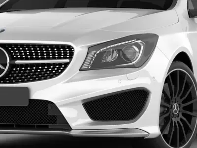 Mercedes CLA AMG 3D model