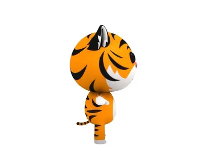 Little Tiger 3D model