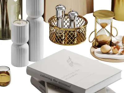 Decorative Set 03 3D model