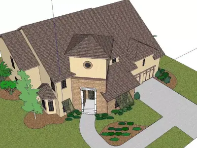 Regal-Luxury-Villa Area-09 3D model