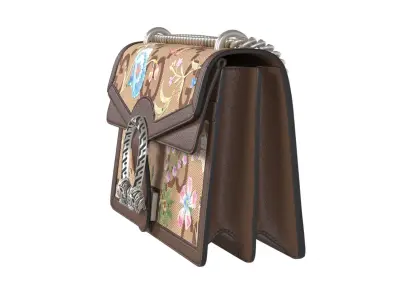 Gucci Dionysus jumbo GG small shoulder bag 3D model