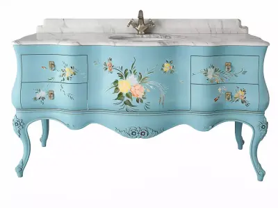 Sink Desiderio Due Bendis 3D model