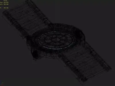 Game Underground Palace - Palace Passage 01 3D model