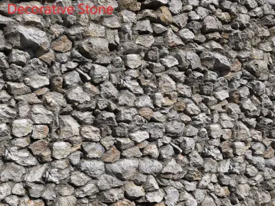 Ultra realistic Decorative Castle Wall 3D model