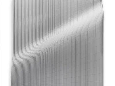 Panel Rise 2009 wall art Low-poly 3D model