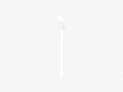 Shower - Hand - Luxury - Vibrant Low-poly 3D model