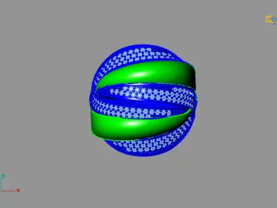 Women Ring 3D print model 18