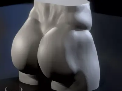 Bubble-Butt Male 3D print model