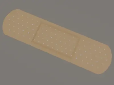 Sticking Plaster 3D model