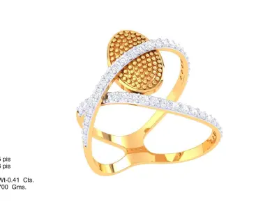 Diamond Ring 3D print model order