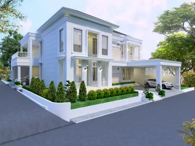 Luxury house 3D model shop
