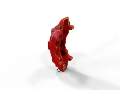 caliper assembly 3D model