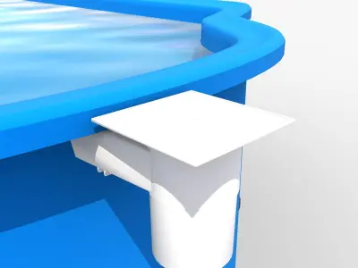 Bajkal swimming pool 3D model