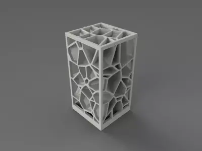 Voronoi lamp 3D print model purchase