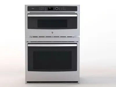 General Electric Pt9800shss 30 Convection Oven 3D model