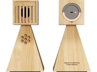 Teenage engineering choir CH-8 Gisela speaker 3D model