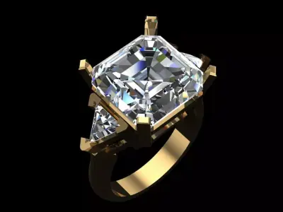 Graff Ring 3D print model