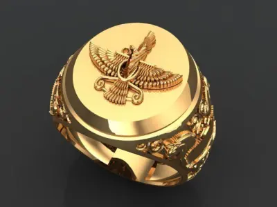 Farahvar ring 4 3D print model