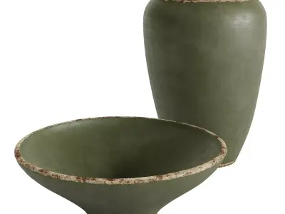 Tilden Metallic Ceramics Collection 3D model