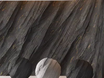 Hemase Mat 02 - Cliff Material - 3 Colors Texture