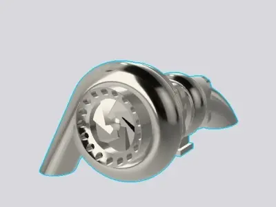  RC Drift Car Turbocharger 1 10 Accesories 3D print model