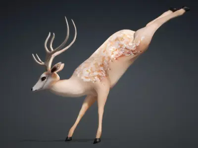 Deer-C6 3D model