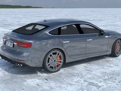 Audi S5 Sportback 2017 3D model