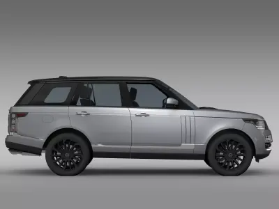 Range Rover SV Autobiography  2016 3D model