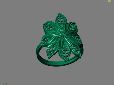 Women Plain Ring Ready STL Models Womens Ring 3d models 3D print model 41