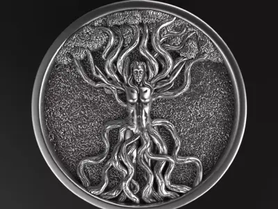 Pendant jewelry Celtic tree of life vol1  3D print model