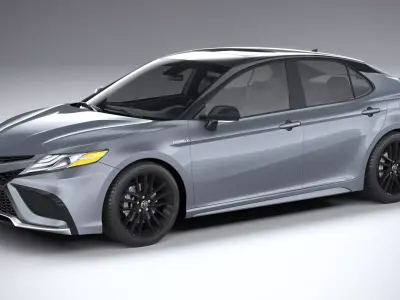 Toyota Camry XSE 2021 3D model
