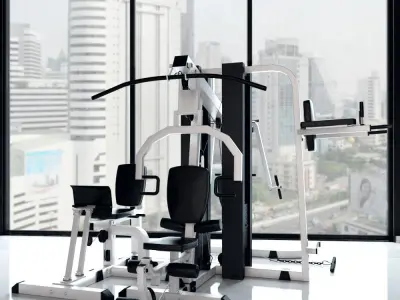 Multi Gym Machine 3D model