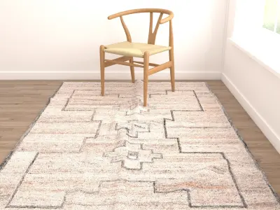 Rugs No 1016 Low-poly 3D model