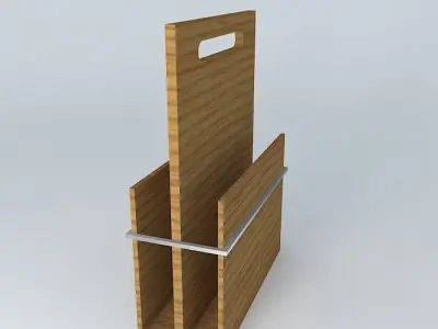 magazine magazine rack Free 3D model