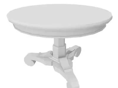 Victorian Table 3D model