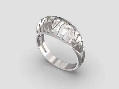 R 162 b Ring nerrow 3D print model