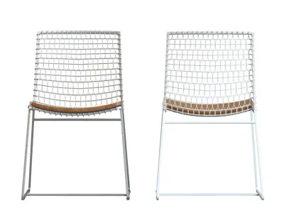 Crate and Barrel - Tig Dining Chair 3D model