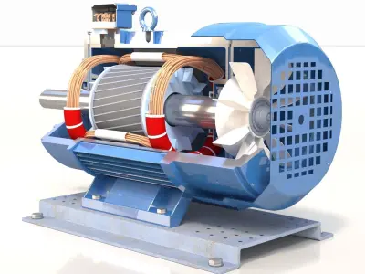 Electrical Machinery 3D model