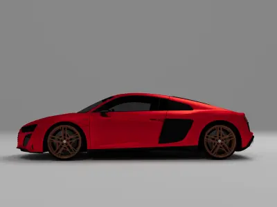 AUDI R8 3D model