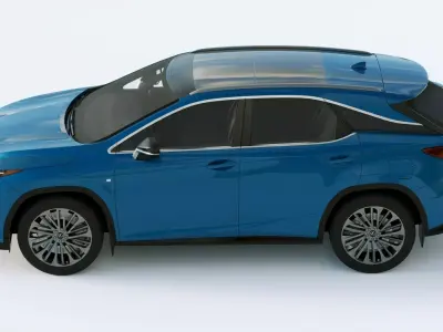 Lexus RX sport 2020 3D model