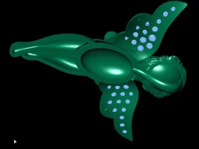 Baby angel Free 3D print model