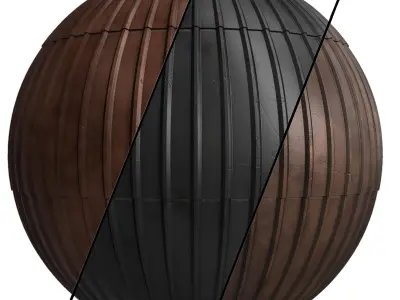 Metal Roofing Pack 1 3D Model Collection