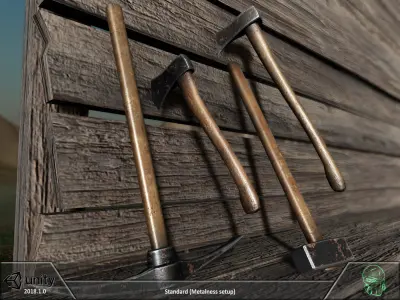 Tools pack Low-poly 3D model